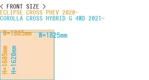 #ECLIPSE CROSS PHEV 2020- + COROLLA CROSS HYBRID G 4WD 2021-
